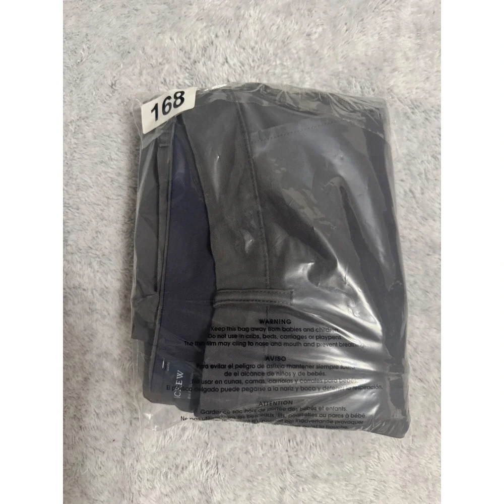 J.Crew 484 Slim Fit Chino Pants Mens 34x34 Charcoal Gray BU843